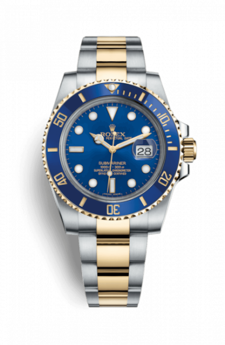Rolex Submariner "Bluesy" Stainless Steel/Yellow Gold 40mm Automatic Blue Dial - Pre-Owned
Ref. 116613LB-0005