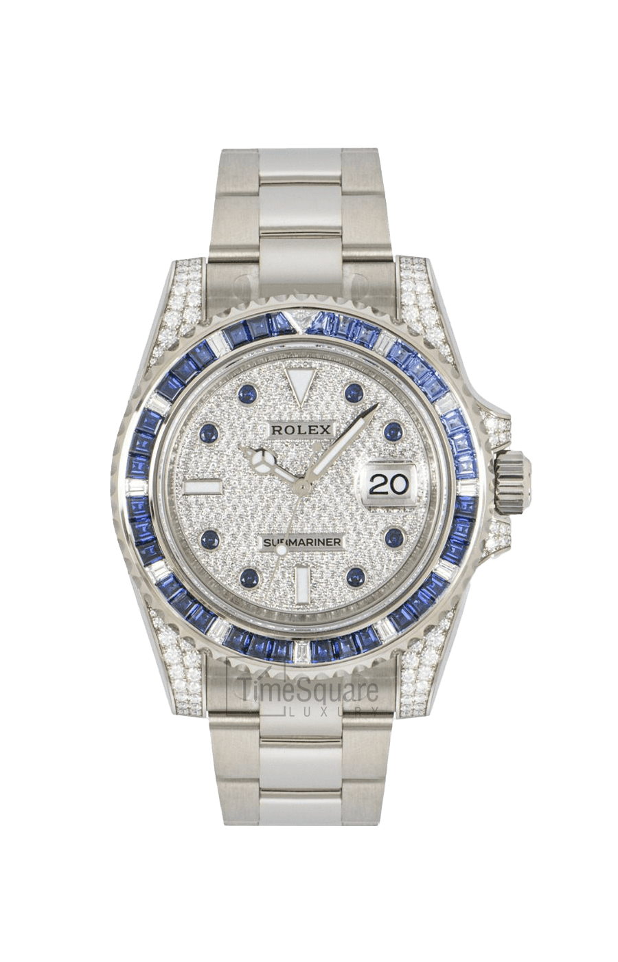 Rolex Submariner Date White Gold 40mm Automatic Diamond Pave Dial - Pre-OwnedRef. 116659SABR
