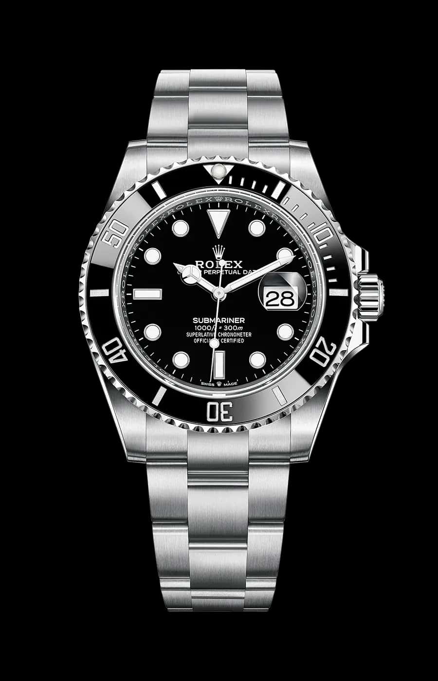 Rolex Submariner Date Stainless Steel Automatic 41mm Chronometer Black Dial 
Ref. 126610LN-0001