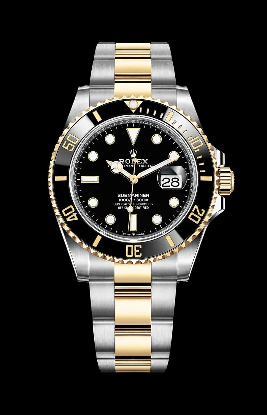Rolex Submariner Date "Two-Tone" Stainless Steel/Yellow Gold 41mm Automatic Black Dial
Ref. 126613LN-0002