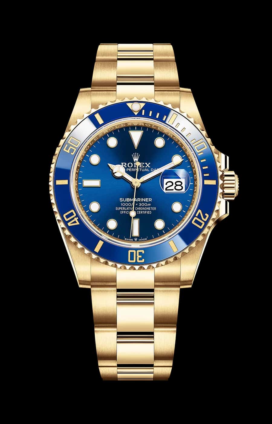 Rolex Submariner Date 18kt Yellow Gold 41mm Automatic Chronometer Blue Dial
Ref. 126618LB-0002
