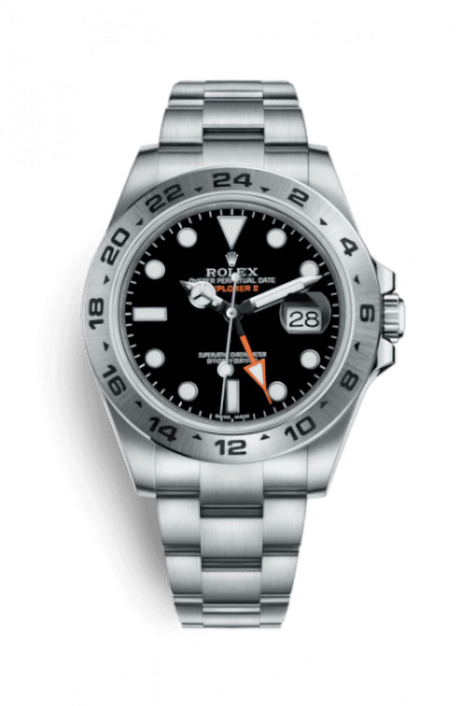 Rolex Explorer II Stainless Steel Black Dial Oyster - Pre-Owned
Ref. 216570-0002