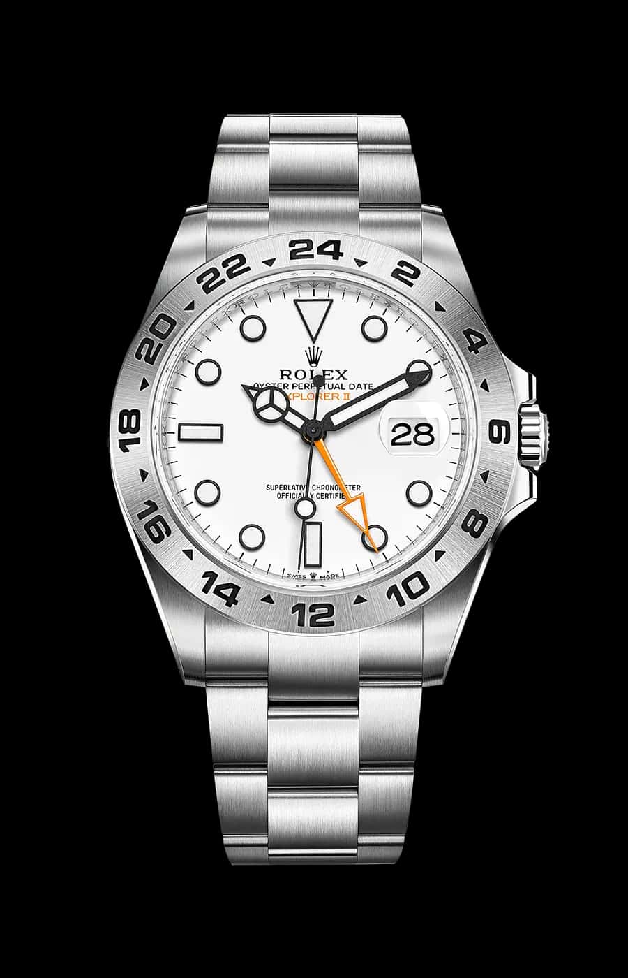 Rolex Explorer II Polar Explorer Stainless Steel White Dial Oyster
Ref. 226570-0001