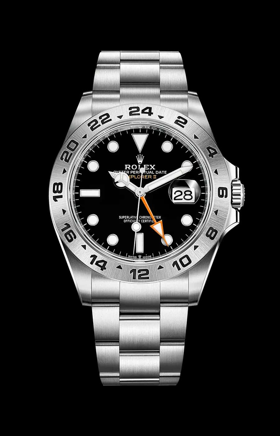 Rolex Explorer II Stainless Steel Black Dial Oyster
Ref. 226570-0002