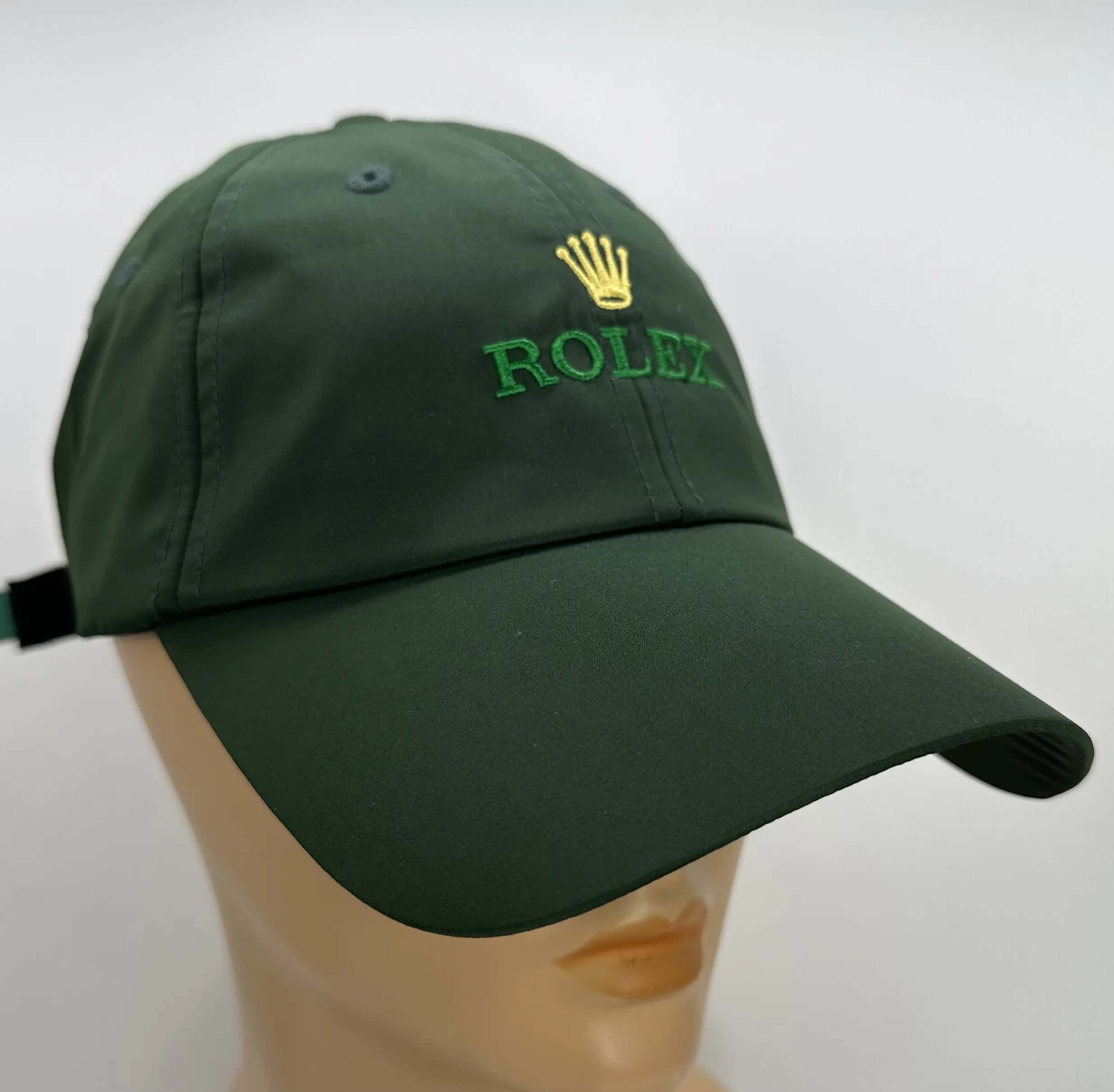 Rolex Front Embroidered Green Cap