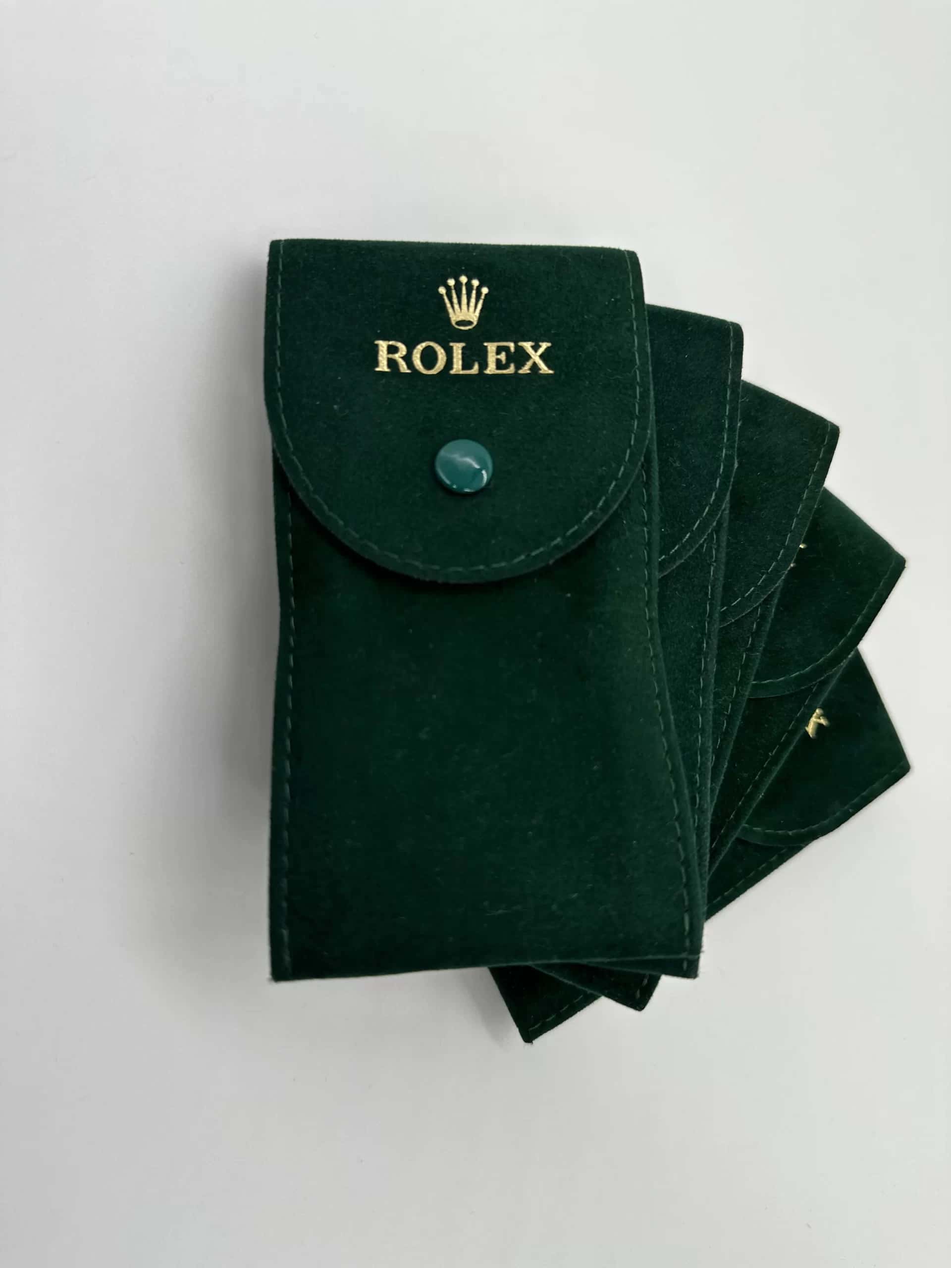 Rolex Watch Green Carry / Travel Pouch
