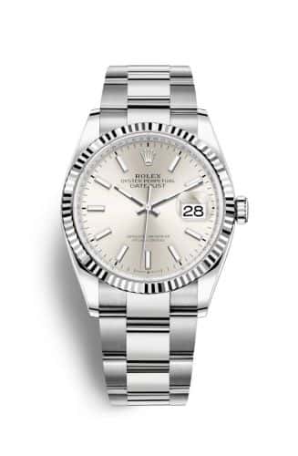 Rolex Datejust 36 Stainless Steel Silver Dial Oyster Fluted Bezel
Ref. 126234-0014