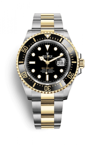 Rolex Sea-Dweller 43mm Yellow Gold and Stainless Steel Black Dial Ceramic Bezel
Ref. 126603-0001