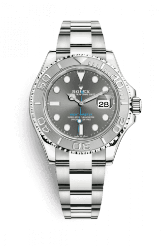Rolex Yacht-Master 40 Oystersteel and Platinum Rhodium Dial Oyster
Ref. 126622-0001