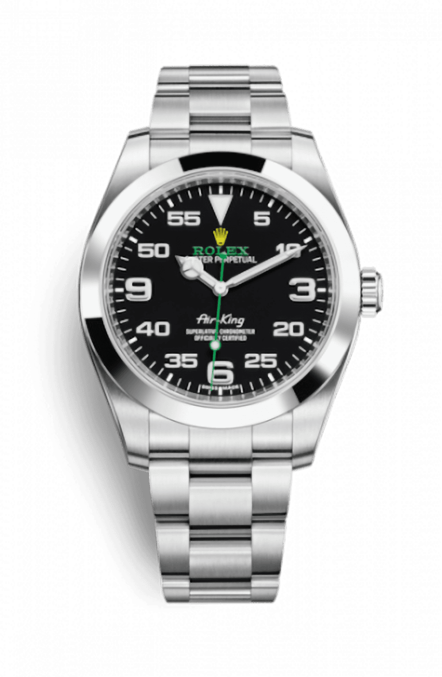 Rolex Air King Stainless Steel 40mm Automatic Chronometer Black Dial Ref. 116900-0001