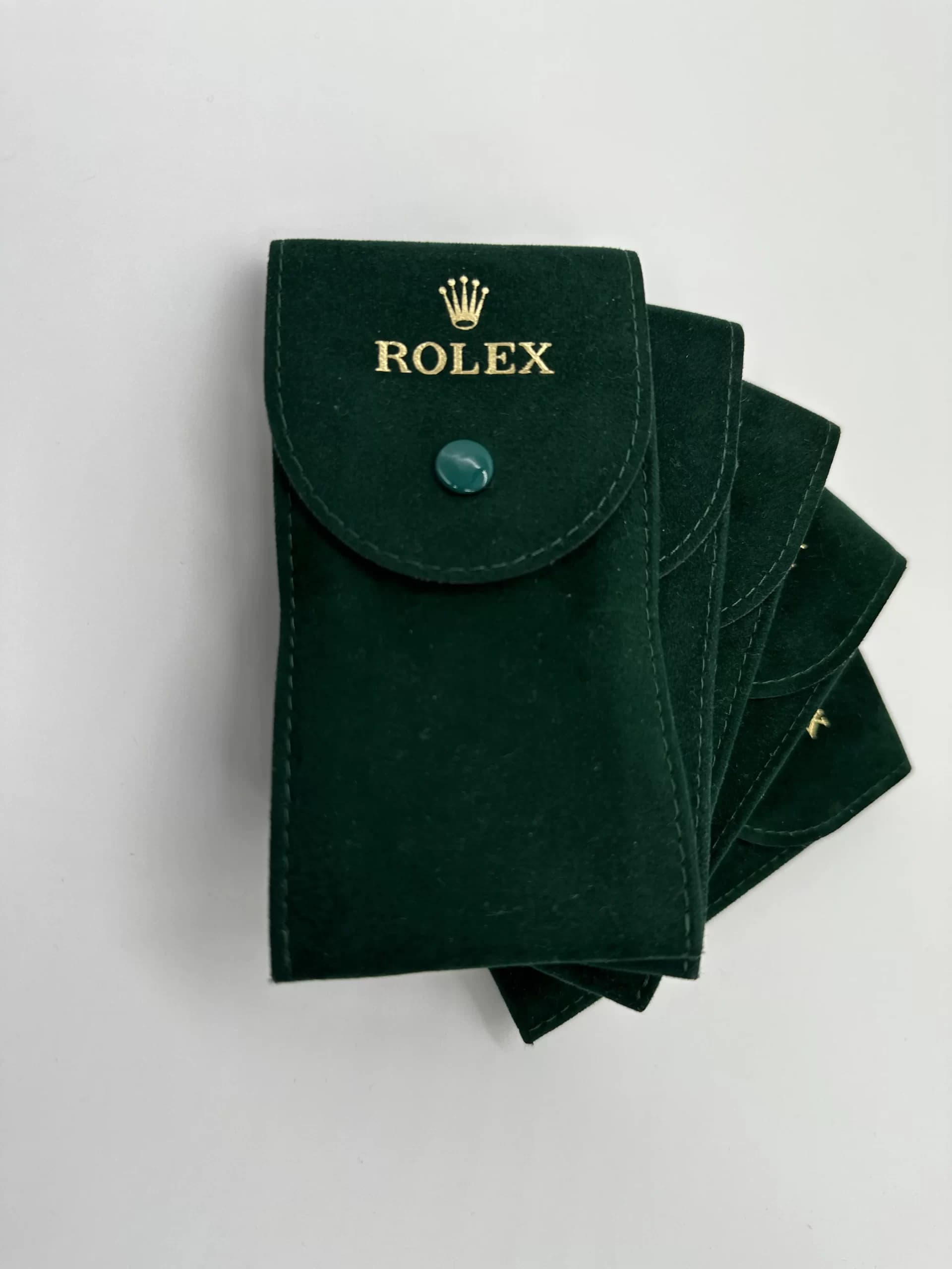Rolex Watch Green Carry / Travel Pouch
