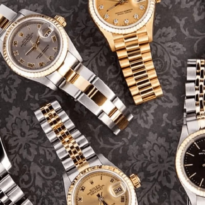 Pre-owned watches collection cover